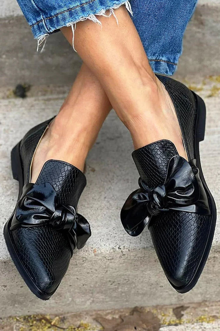 Chelsea - Elegance Bow Loafers