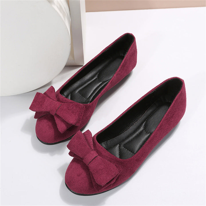 Amalyn - Classic Quilted Bow Flats