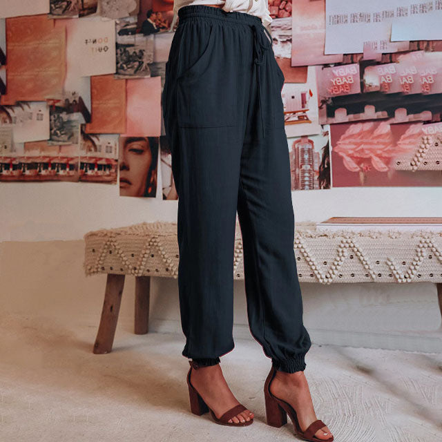 Kaeli – Elegant Drawstring Pants