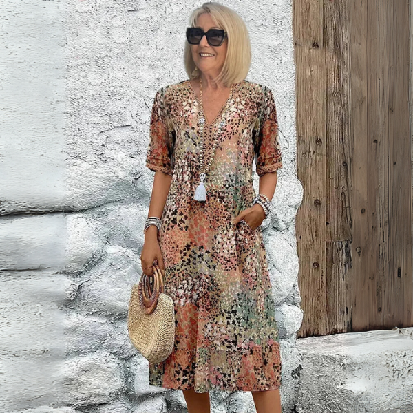 Alysa | Flowing Midi Dress