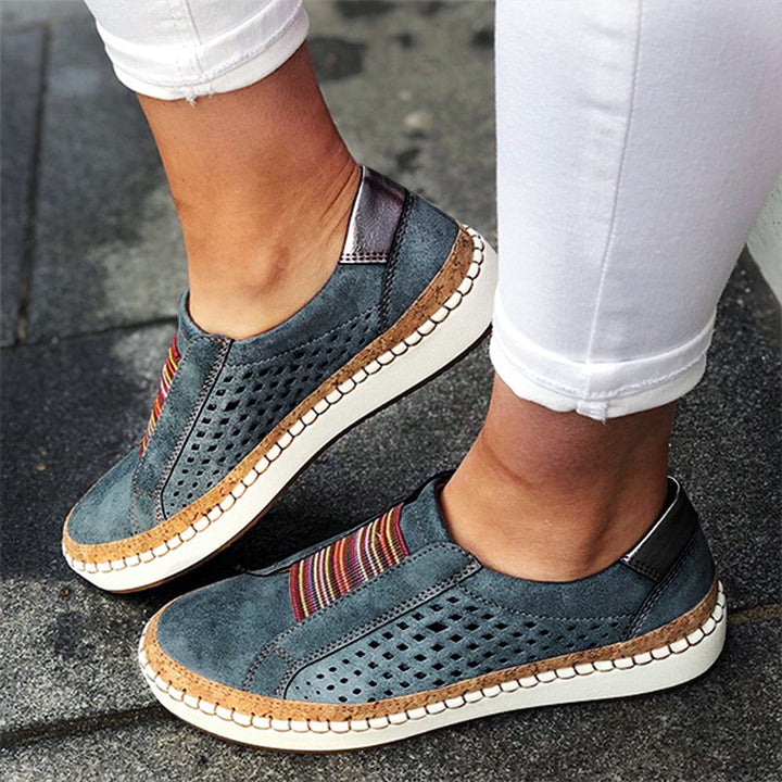 CAROLYN - Chic Boho Slip-On Sneakers