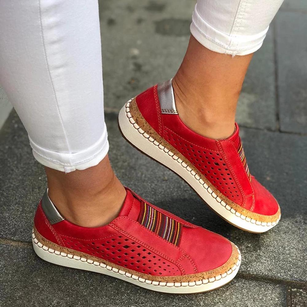 CAROLYN - Chic Boho Slip-On Sneakers