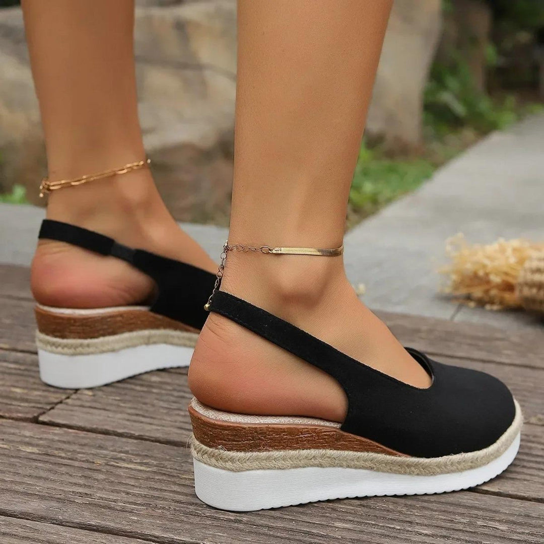 Anika - Comfy Wedge Sandals