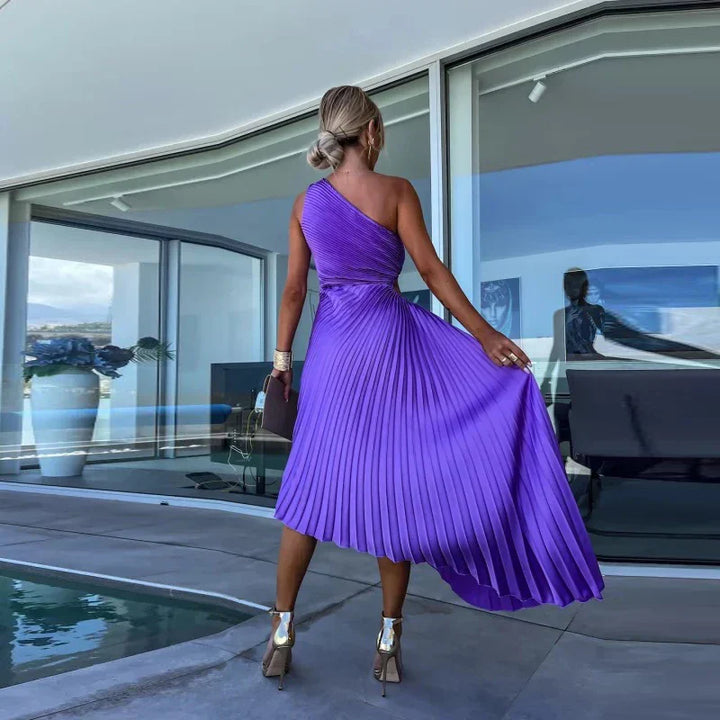 Nirelle - Sculpted Pleats Dress