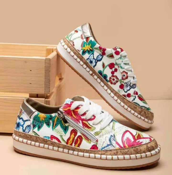 AVERY - Stylish Botanical Shoes