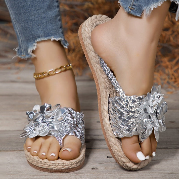 Sadie - Vibrant Bloom Sandals