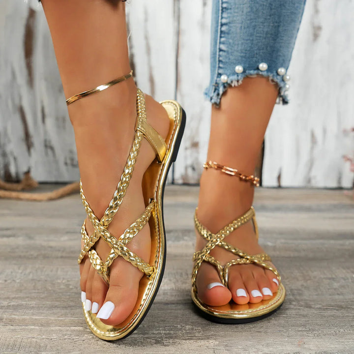 Charlie - Luxe Braided Sandals