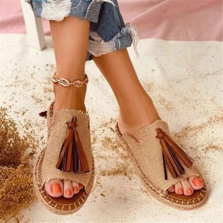 Zamara - Boho Tassel Sandals
