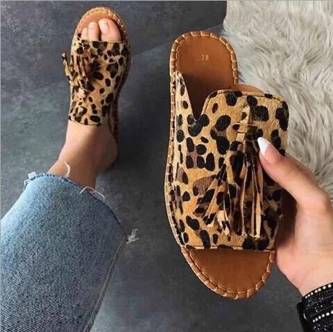 Zamara - Boho Tassel Sandals